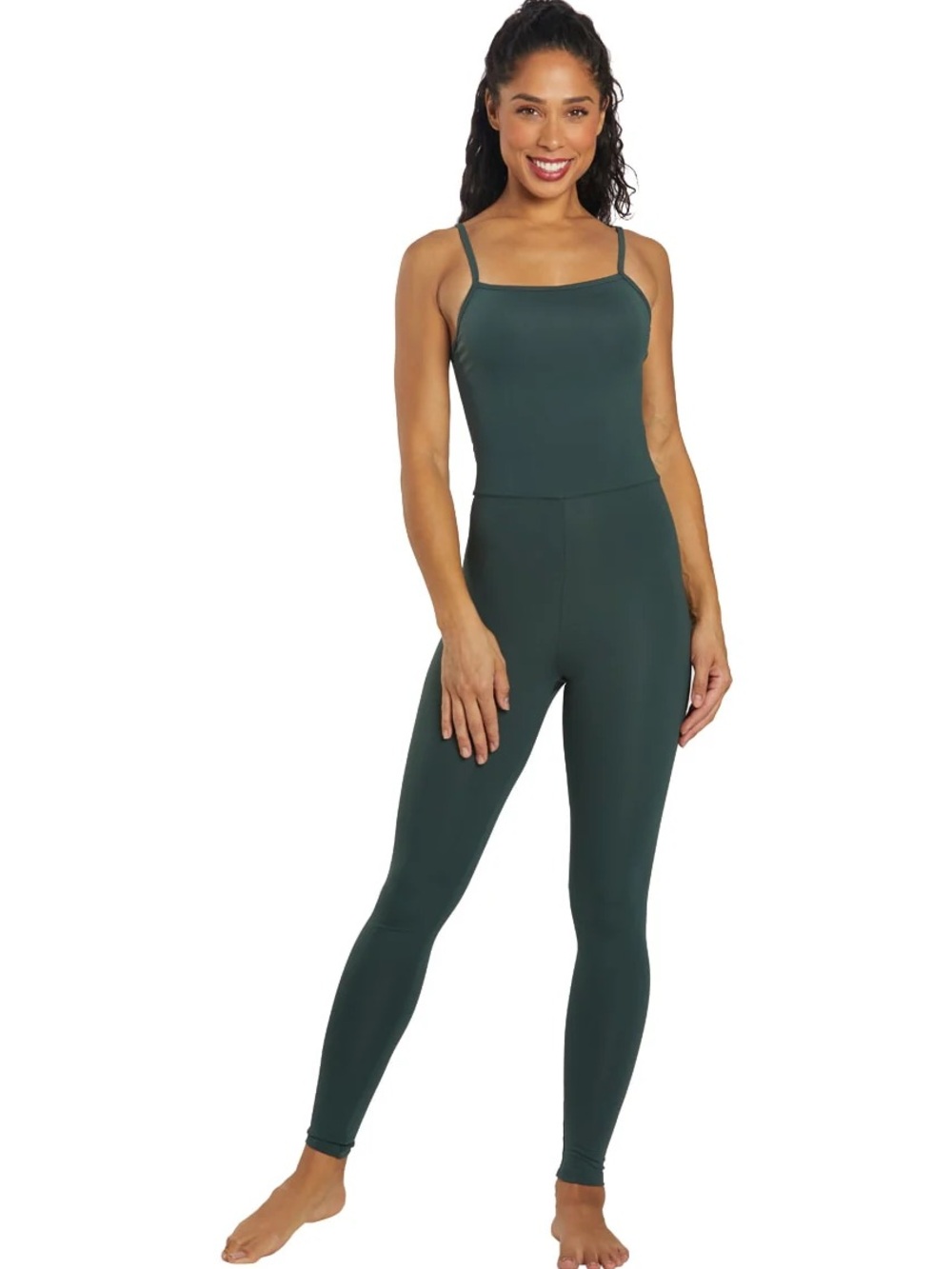 Girlfriend Collective Green Unitard